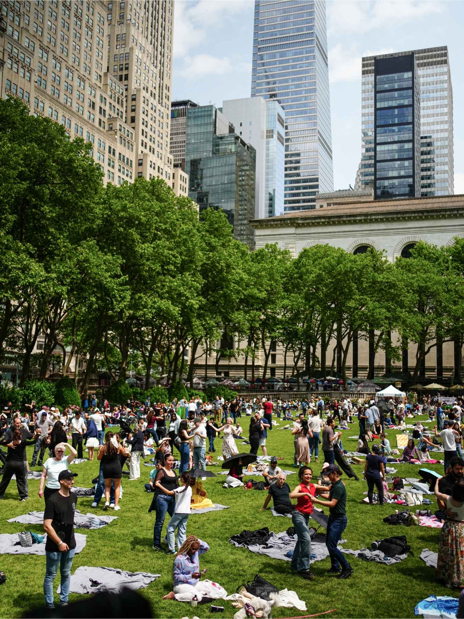 Crowd Dancing in New York